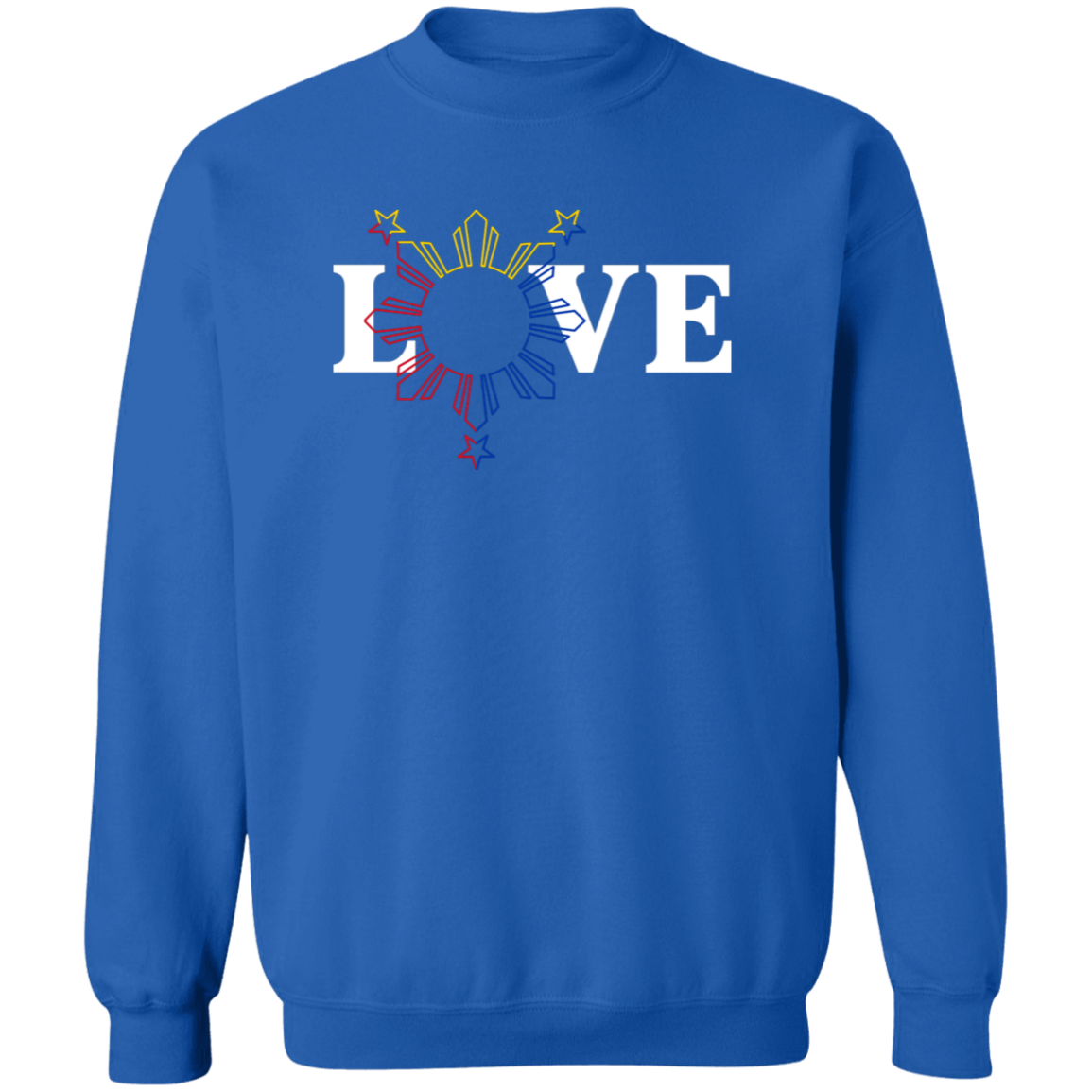 Love and Sun and Stars Unisex Crewneck Pullover Sweatshirt