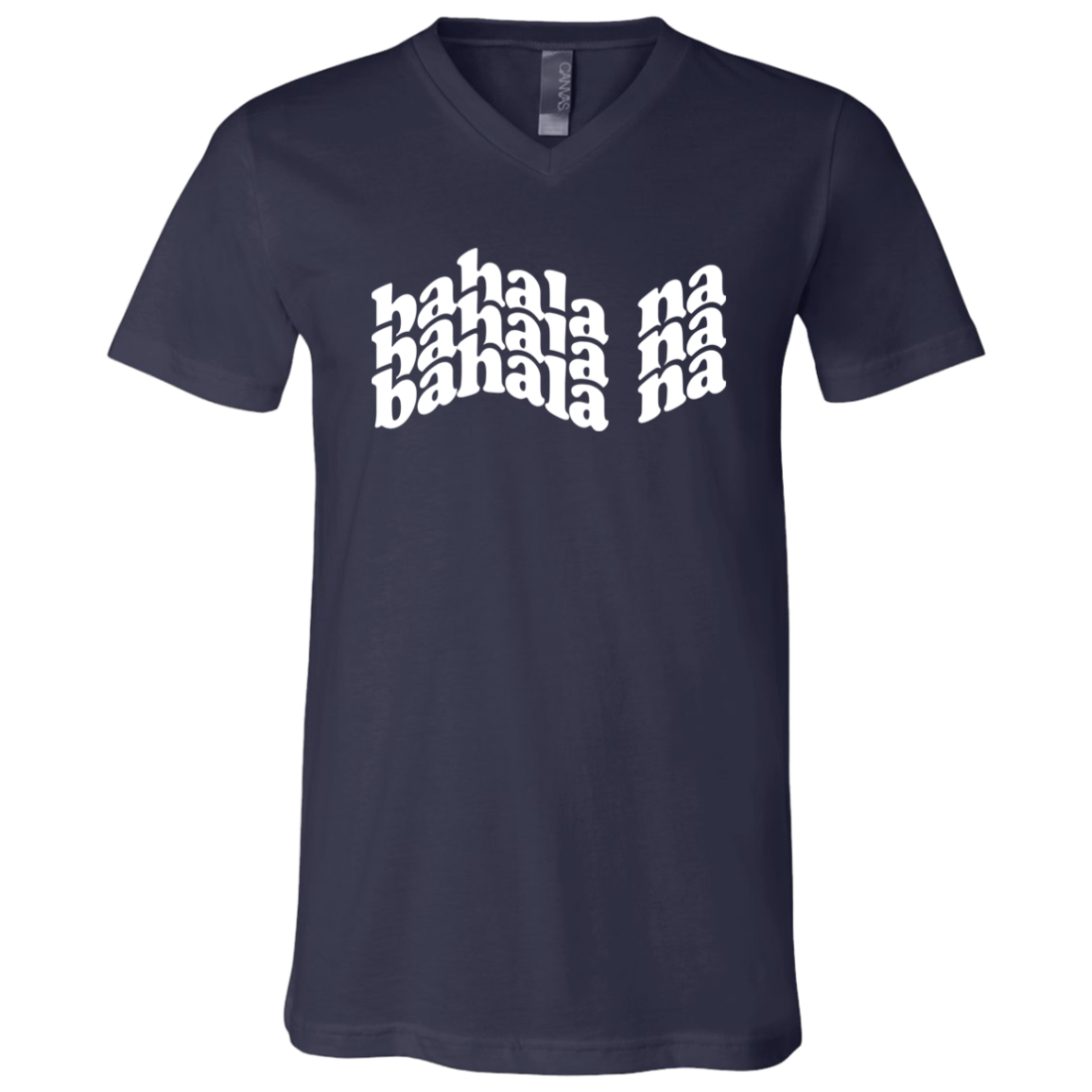 Bahala Na Floating Unisex Jersey V-Neck T-Shirt