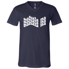 Bahala Na Floating Unisex Jersey V-Neck T-Shirt