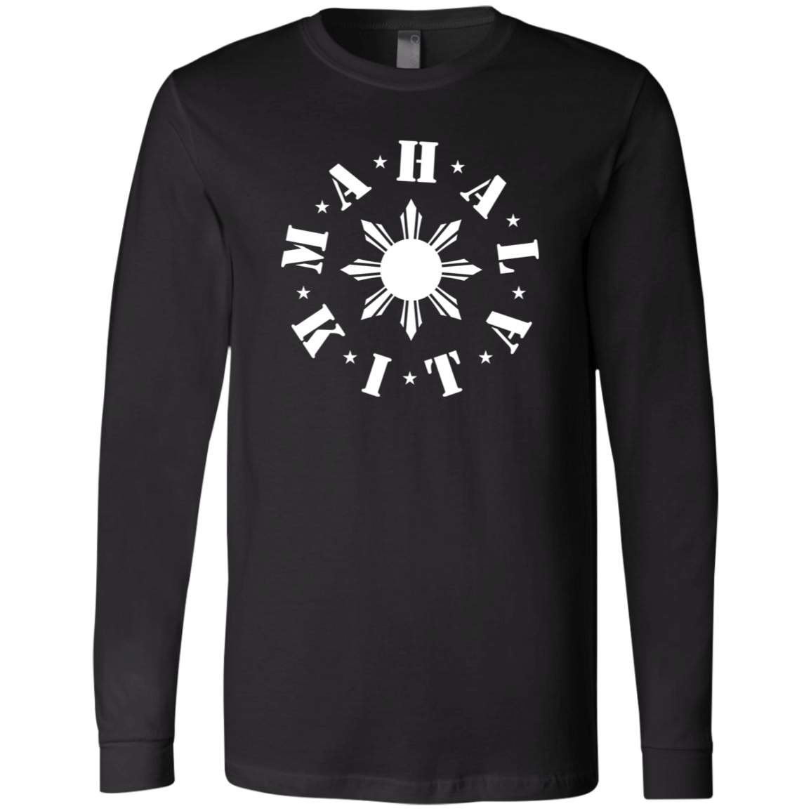 Mahal Kita In Circle Sun Unisex Jersey Long Sleeve T-Shirt