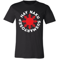 Hay Naku Susmaryosep Red Sun Unisex Jersey T-Shirt