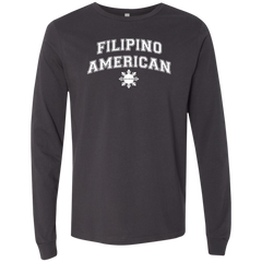 Filipino American University CP Unisex Jersey Long Sleeve T-Shirt