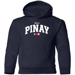 Half Pinay FILCAN Flag Youth Pullover Hoodie