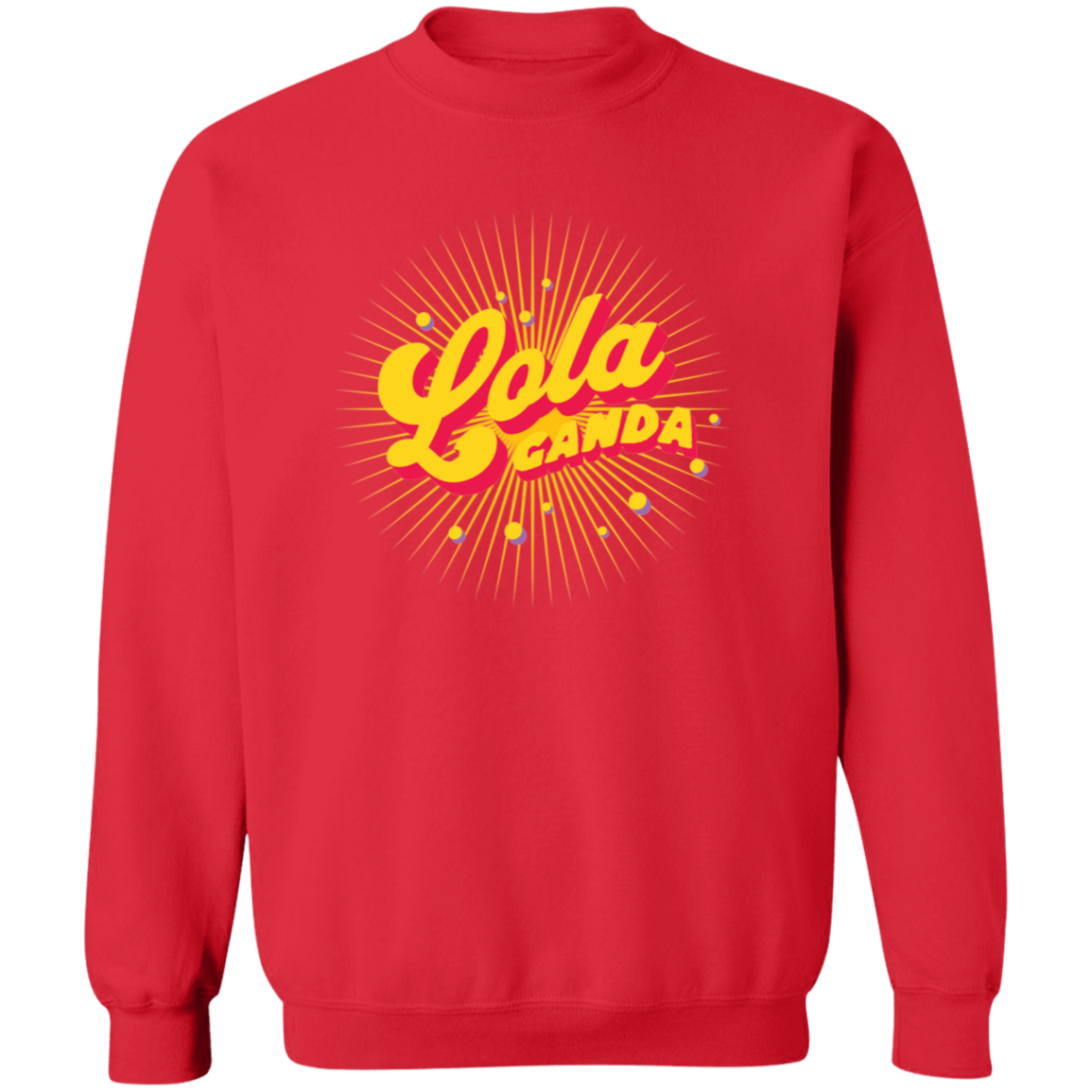 Lola Ganda Unisex Crewneck Pullover Sweatshirt