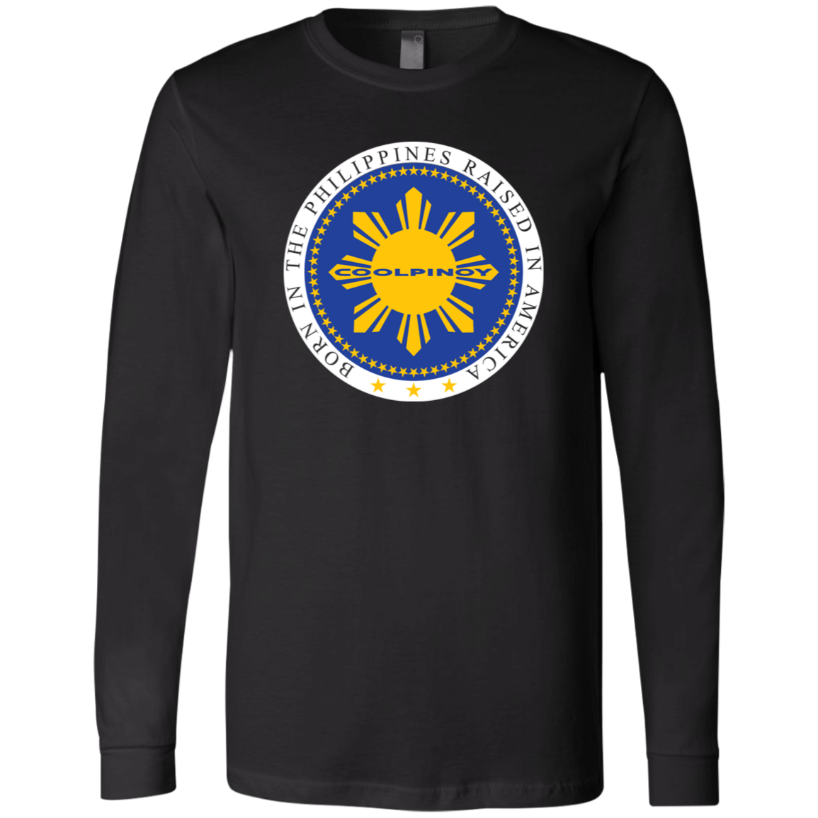 Born in the Philippines Unisex Jersey Long Sleeve T-Shirt