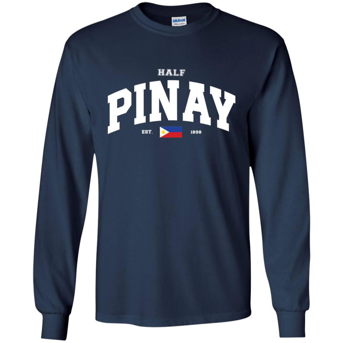 Half Pinay Youth Long Sleeve T-Shirt