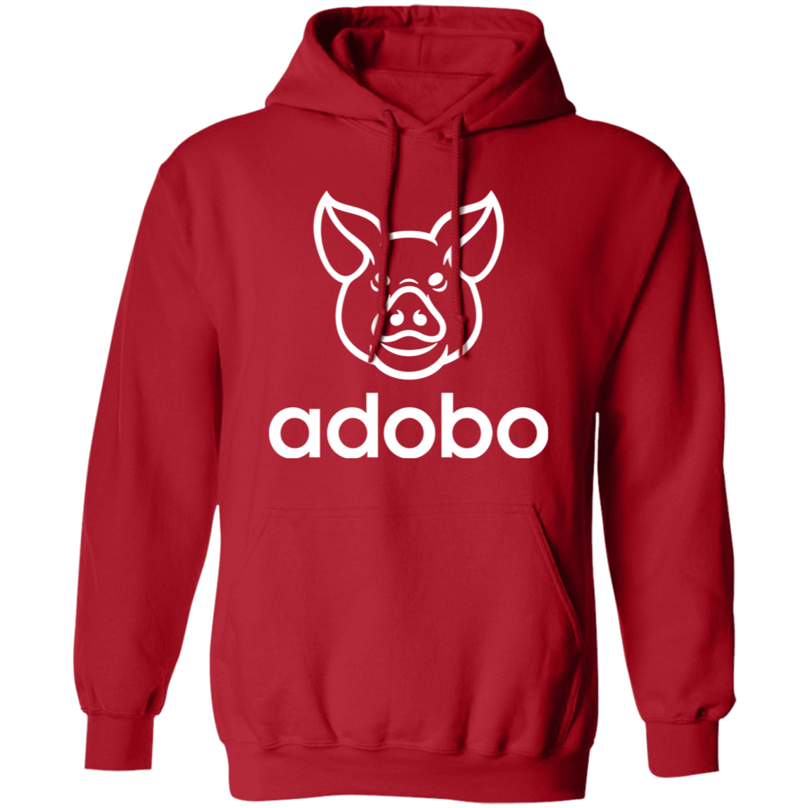 Adobo Pig Head Unisex Pullover Hoodie