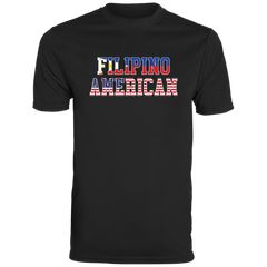 Filipino American Flags Moisture-Absorbing Shirt