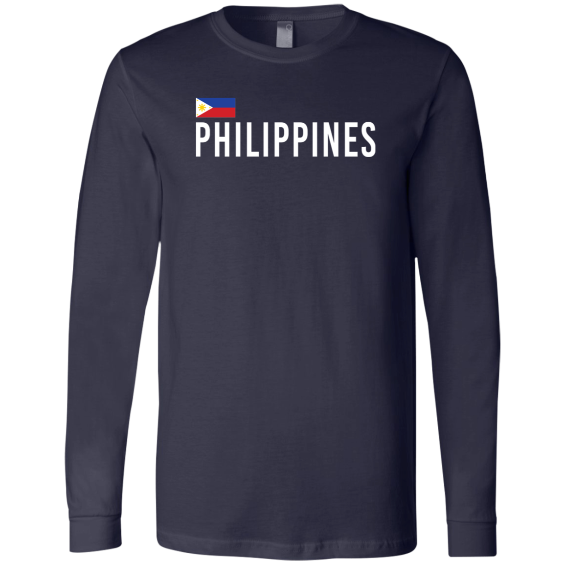 Team Philippines Unisex Jersey Long Sleeve T-Shirt