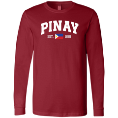 Pinay Est 1898 Unisex Jersey Long Sleeve T-Shirt