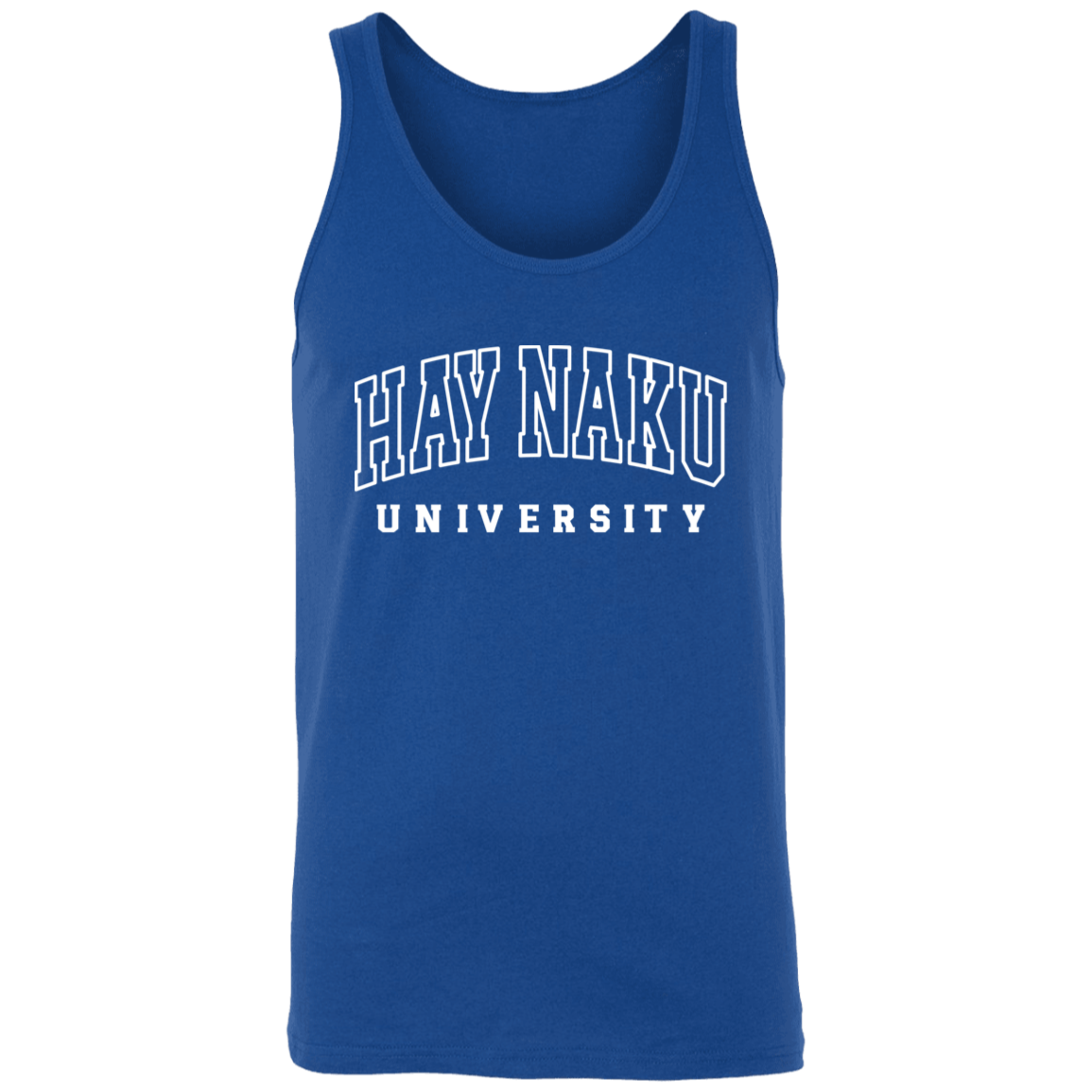 Hay Naku University Law Unisex Cotton Tank Top