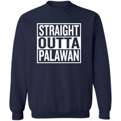 Straight Outta Palawan Unisex Crewneck Pullover Sweatshirt