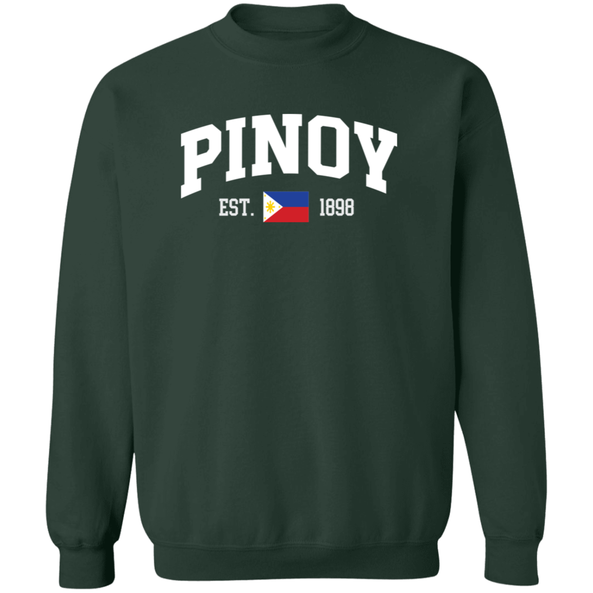 Pinoy Est 1898 Unisex Crewneck Pullover Sweatshirt