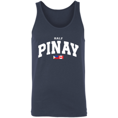 Half Pinay FILCAN Flag Unisex Cotton Tank Top