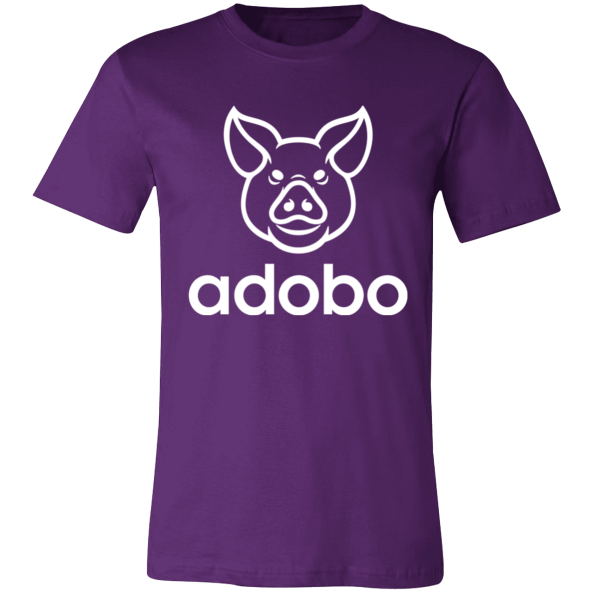 Adobo Pig Head Unisex Jersey T-Shirt