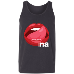 Tongue Ina Unisex Cotton Tank Top