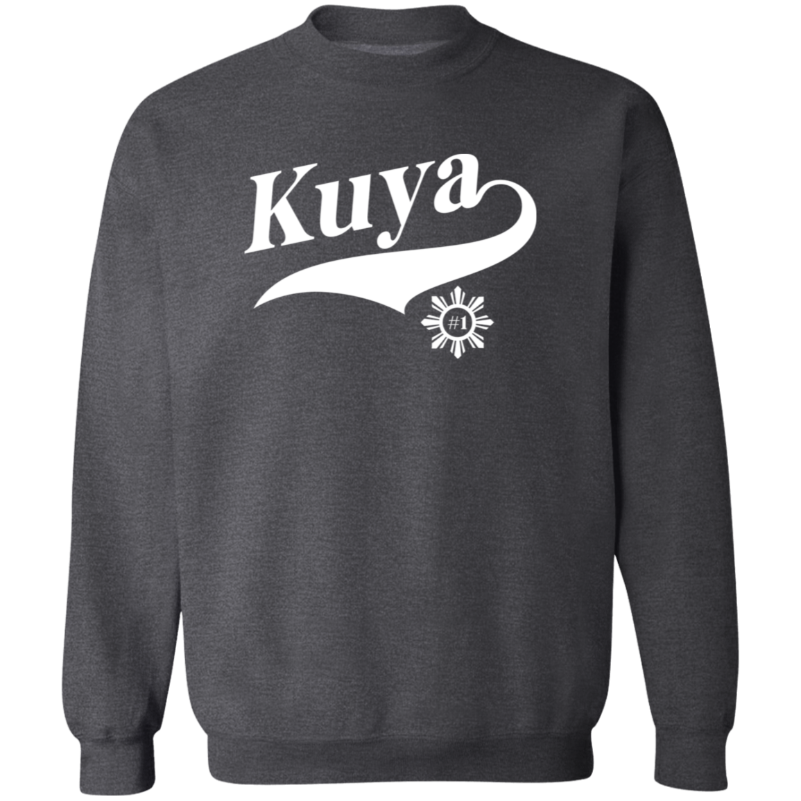 Number One Kuya Unisex Crewneck Pullover Sweatshirt