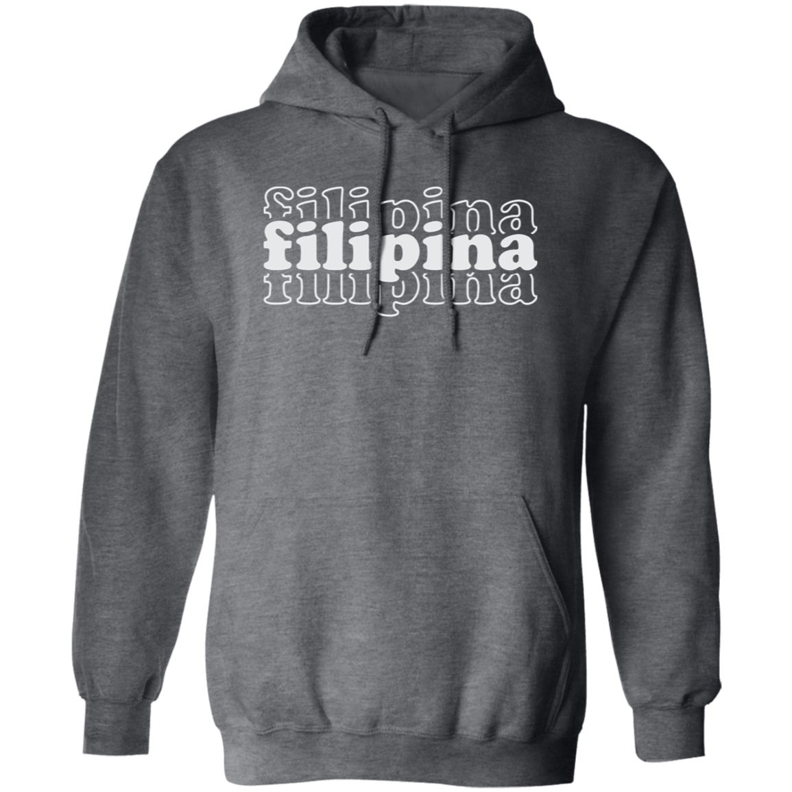 Filipina Triple Unisex Pullover Hoodie