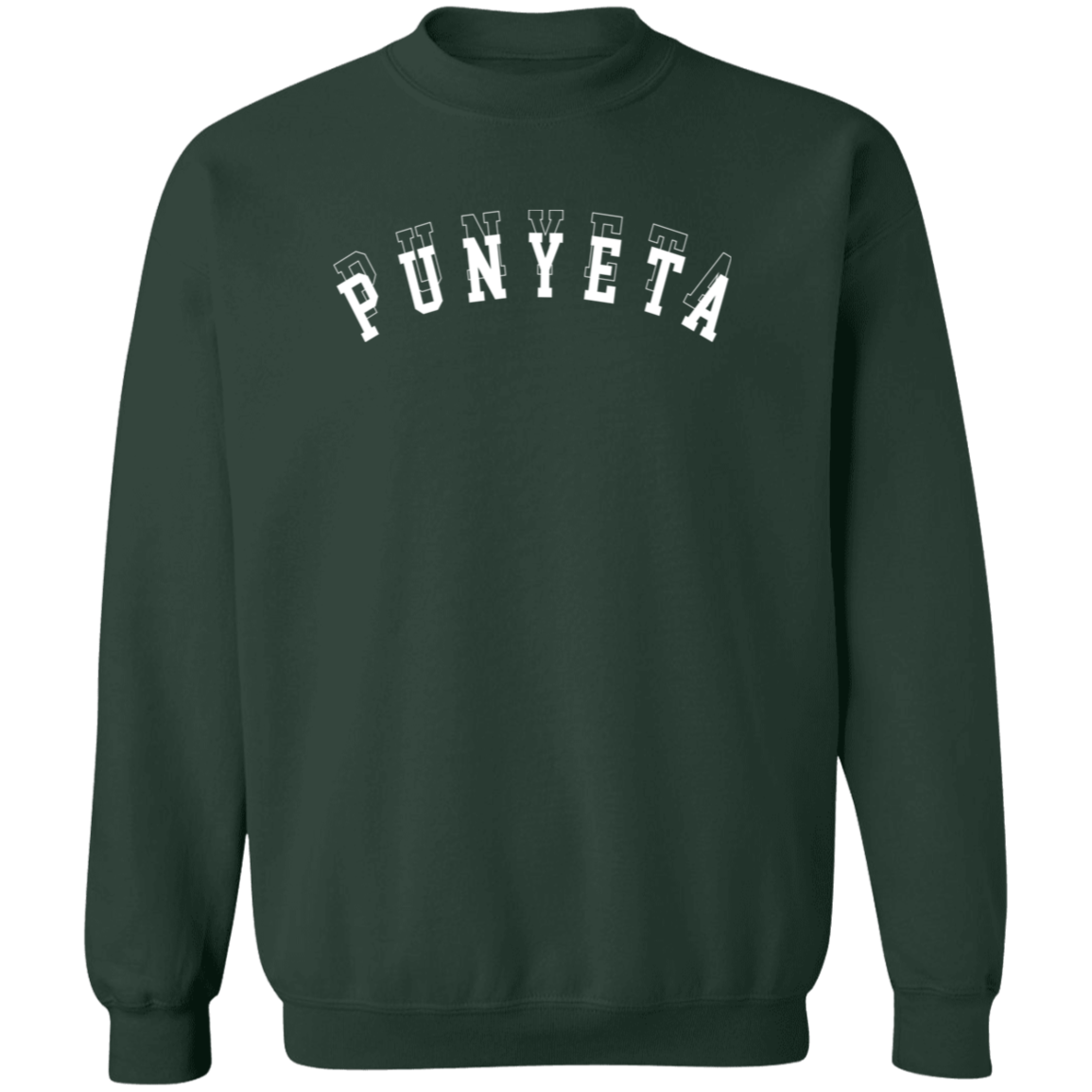 Punyeta Unisex Crewneck Pullover Sweatshirt