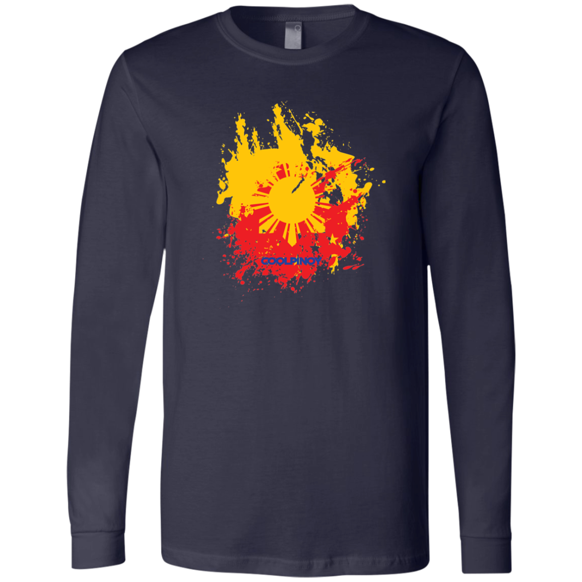 Sun and Stars Splashed Unisex Jersey Long Sleeve T-Shirt