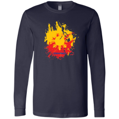 Sun and Stars Splashed Unisex Jersey Long Sleeve T-Shirt