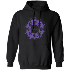 CoolPinoy Ube Splash Unisex Pullover Hoodie