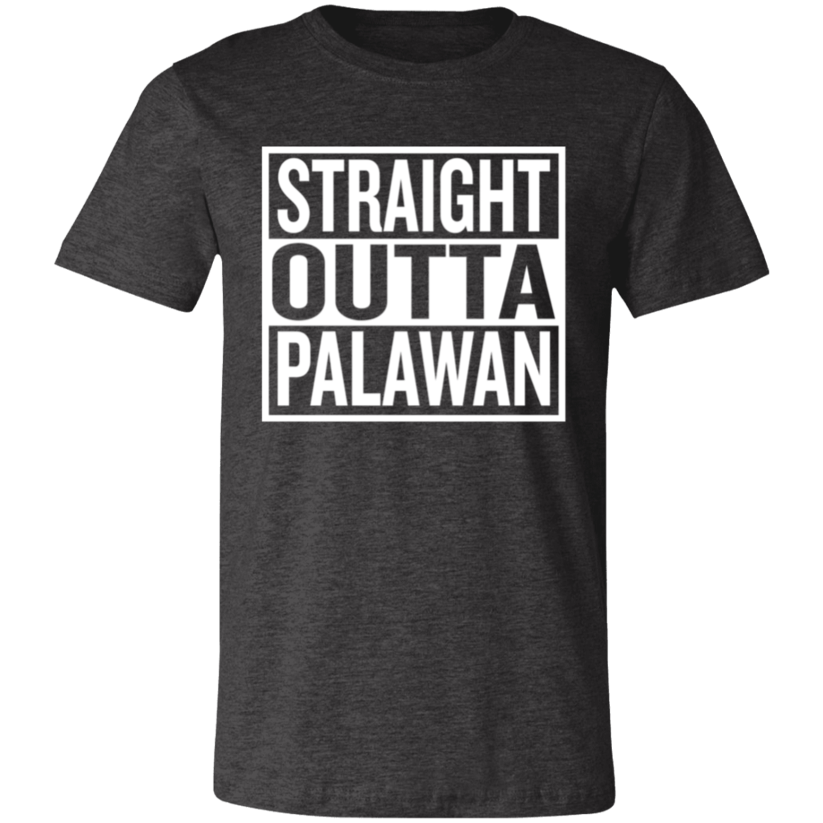 Straight Outta Palawan Unisex Jersey T-Shirt