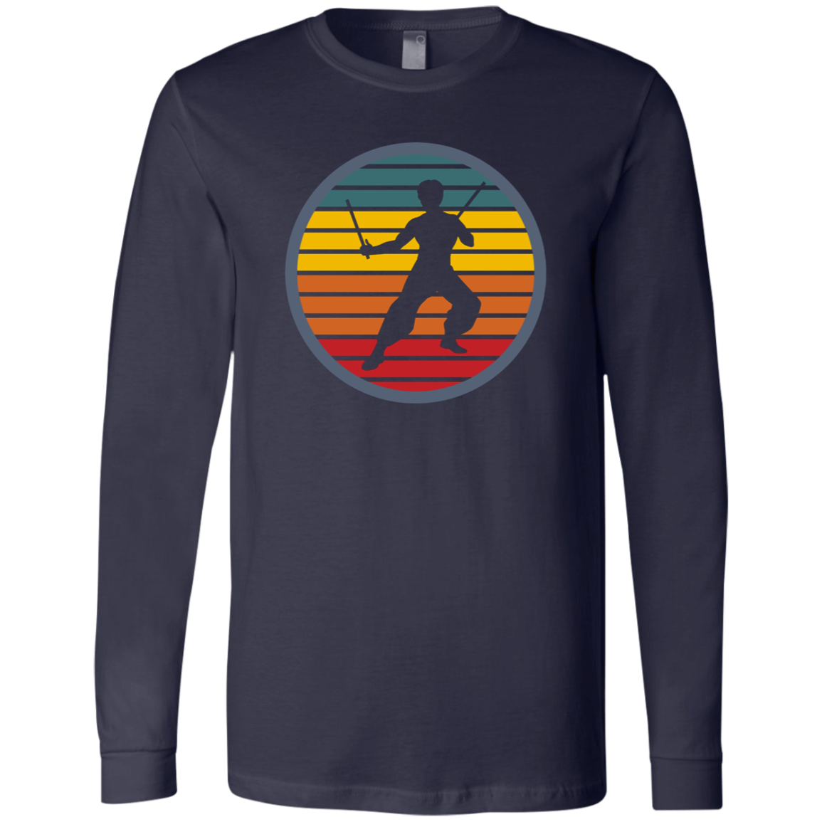 Kali Eskrima Bruce Unisex Jersey Long Sleeve T-Shirt