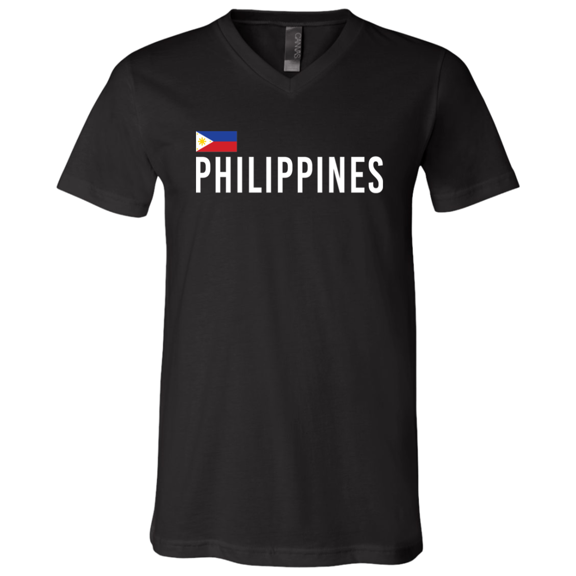 Team Philippines Unisex Jersey V-Neck T-Shirt