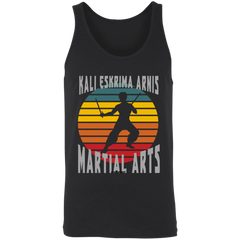 Kali Eskrima Arnis Martial Arts BL Unisex Cotton Tank Top