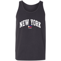 New York Unisex Cotton Tank Top