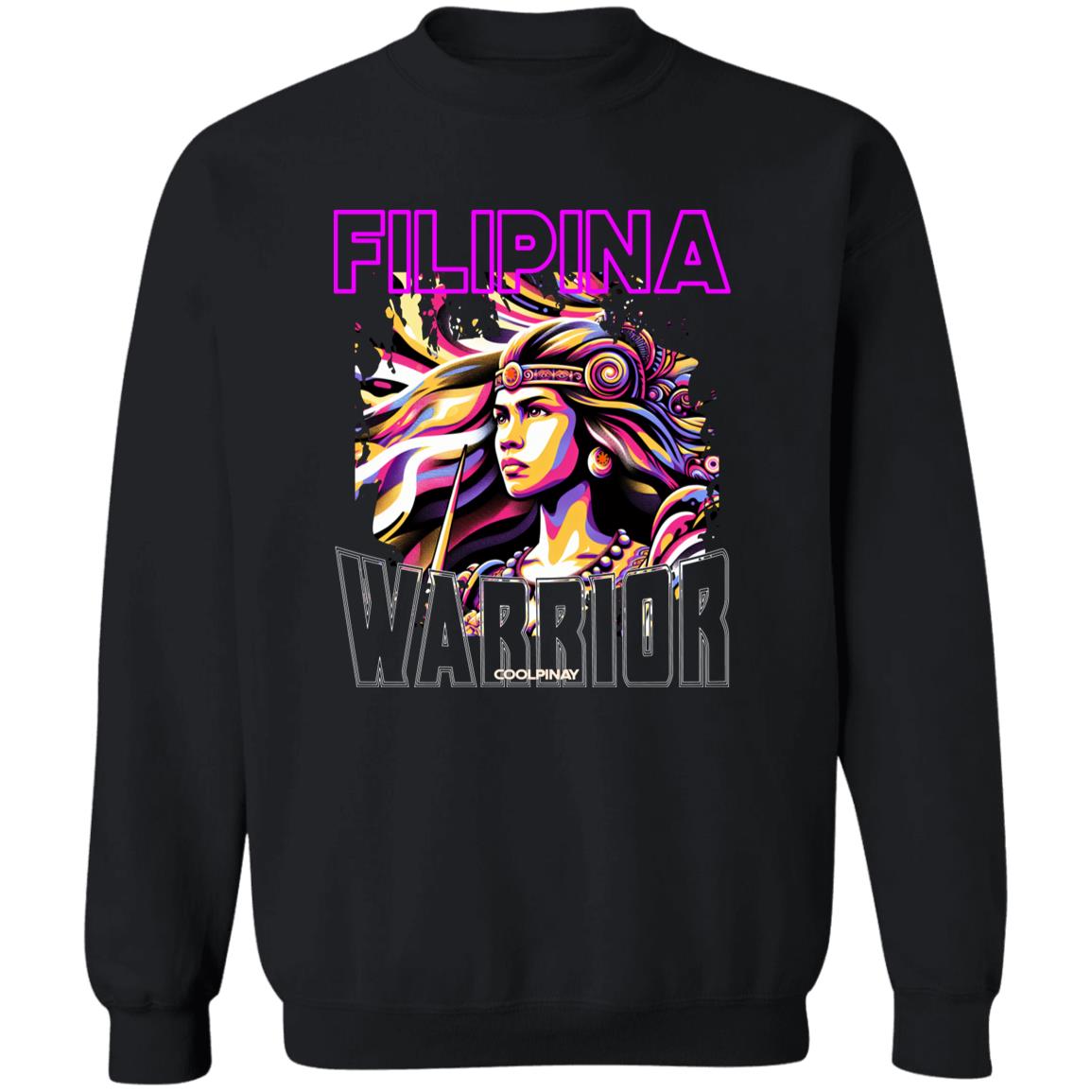 Filipina Warrior Princess Unisex Crewneck Pullover Sweatshirt