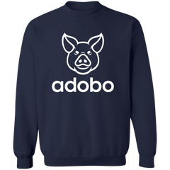 Adobo Pig Head Unisex Crewneck Pullover Sweatshirt