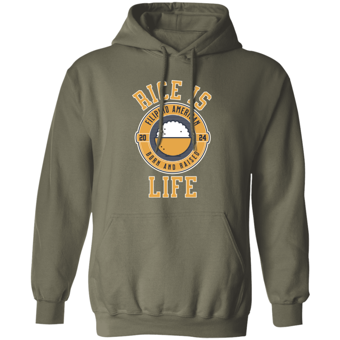 RIce is Life Unisex Pullover Hoodie