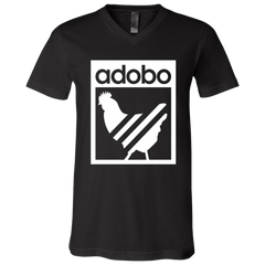 Chicken Adobo Unisex Jersey V-Neck T-Shirt