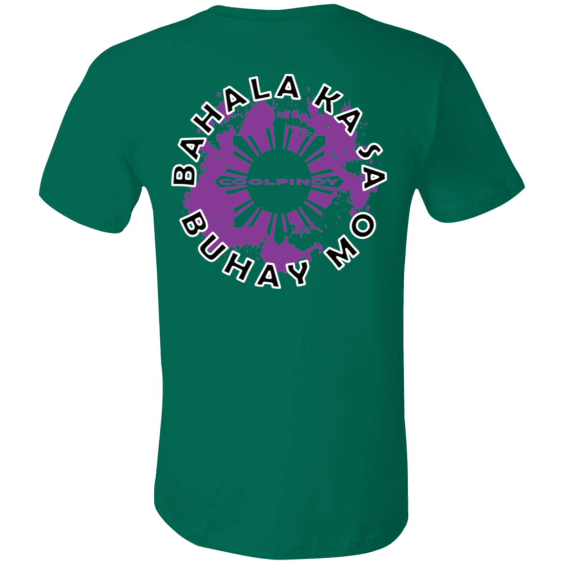 Bahala Ka Sa Buhay Mo Purple Splash Unisex Jersey T-Shirt