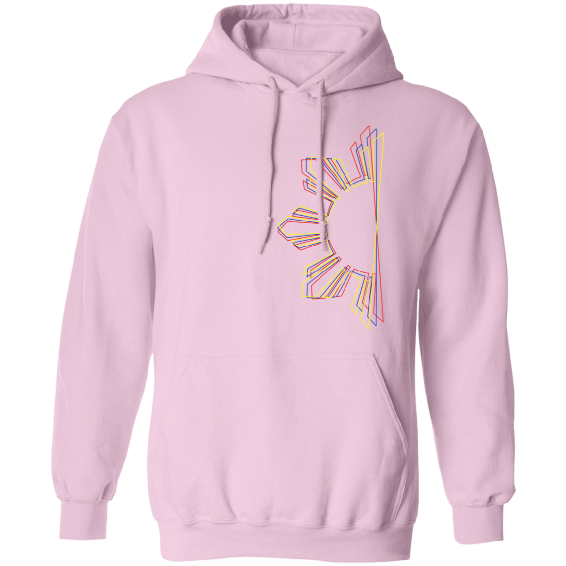Sun and Stars 3D Unisex Pullover Hoodie