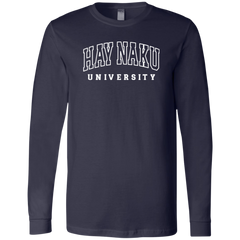 Hay Naku University Law Unisex Jersey Long Sleeve T-Shirt