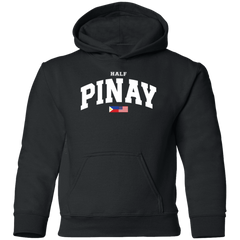 Half Pinay FILAM Flag Youth Pullover Hoodie