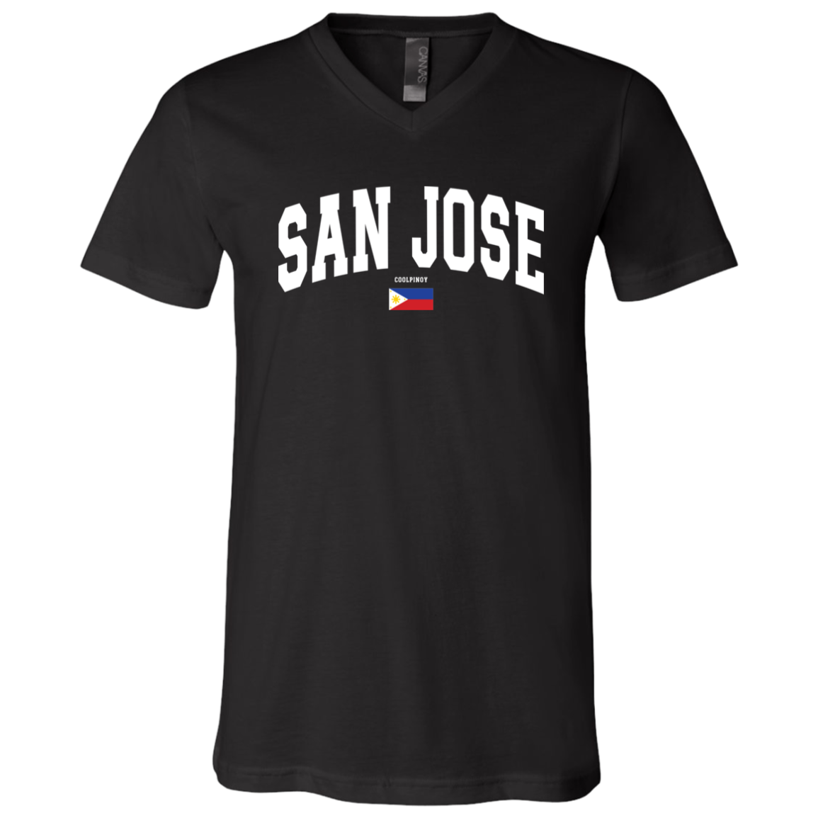 San Jose Unisex Jersey V-Neck T-Shirt