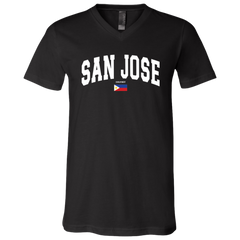 San Jose Unisex Jersey V-Neck T-Shirt