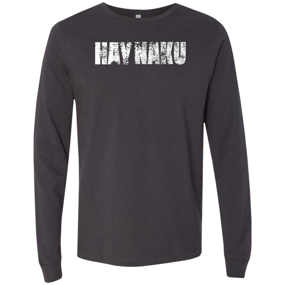 Hay Naku Distressed Unisex Jersey Long Sleeve T-Shirt