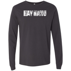 Hay Naku Distressed Unisex Jersey Long Sleeve T-Shirt