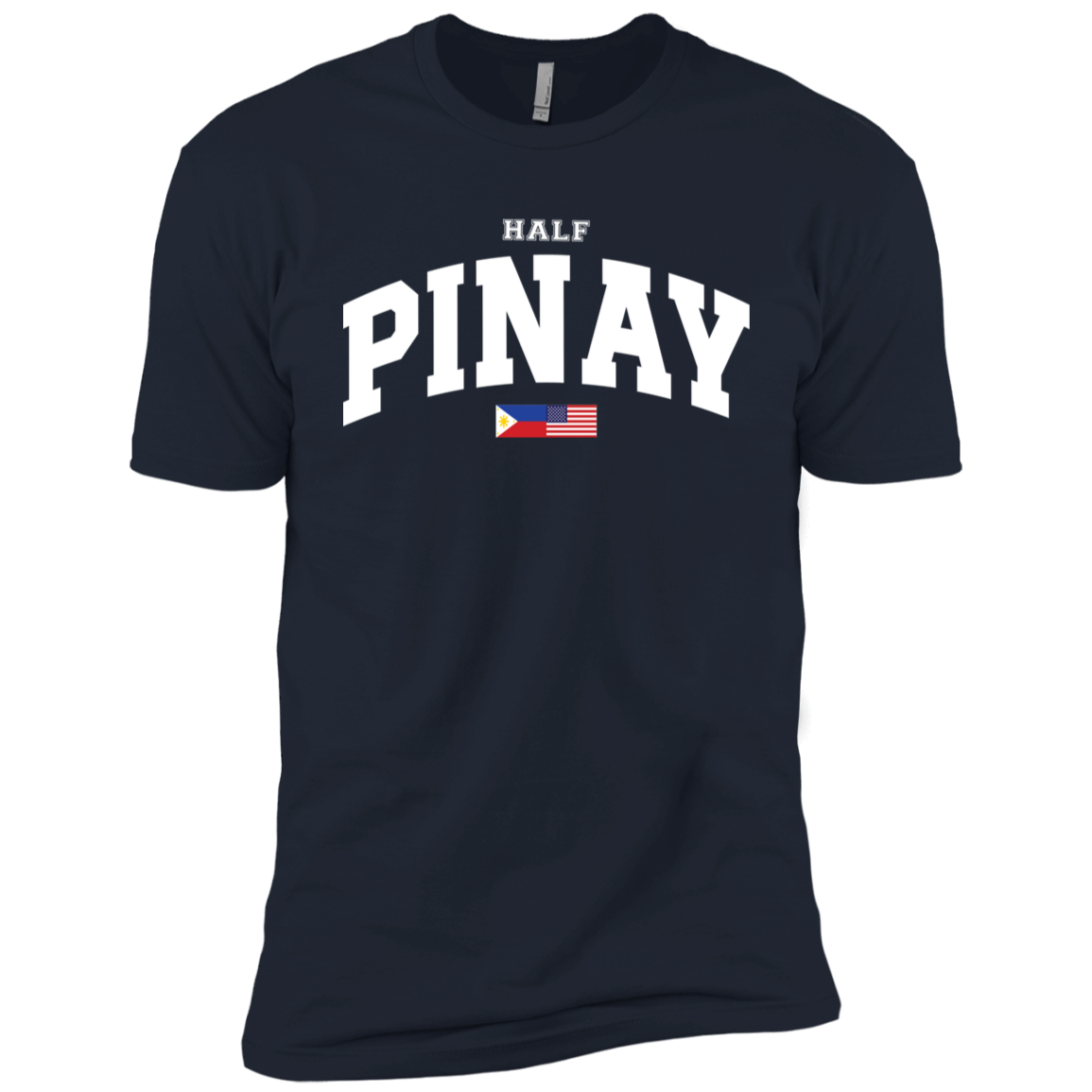 Half Pinay FILAM Flag Youth Cotton T-Shirt