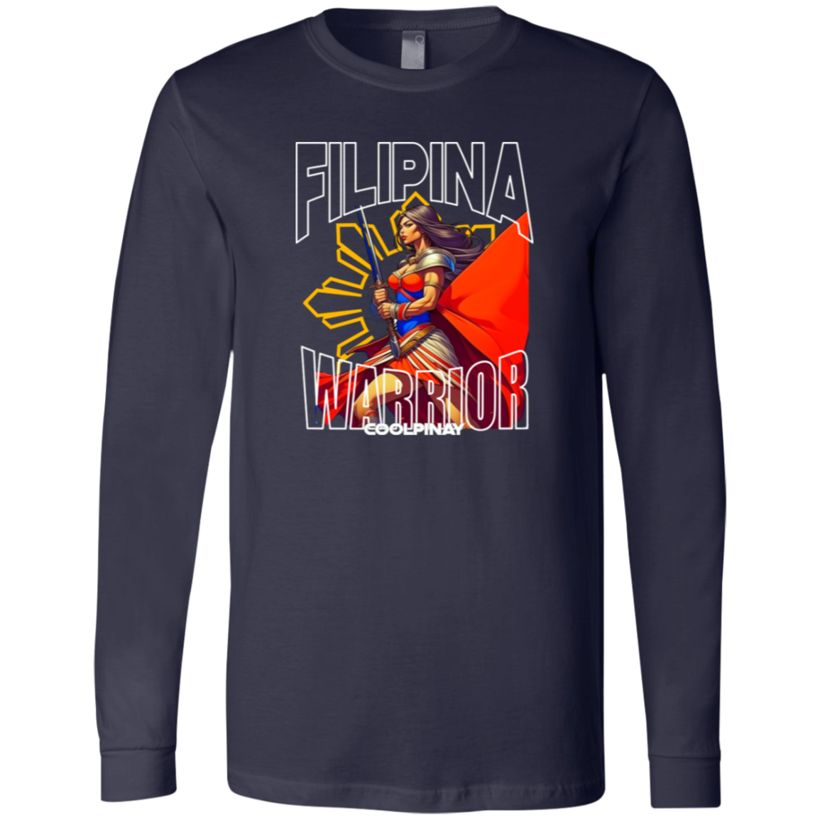 Filipina Warrior Unisex Jersey Long Sleeve T-Shirt