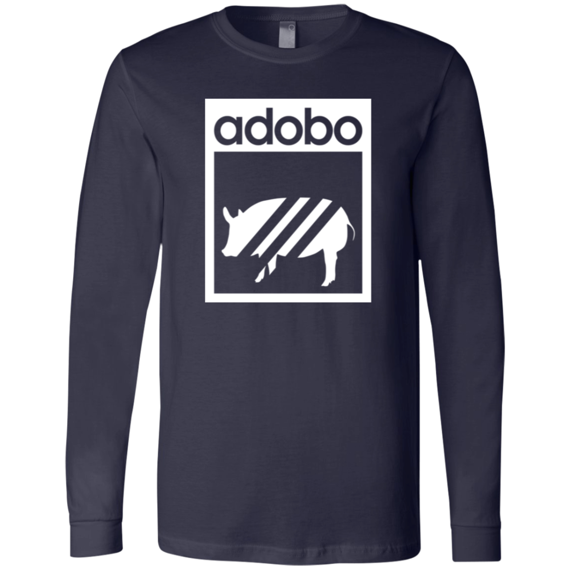 Pork Adobo Mens Jersey Long Sleeve T-Shirt