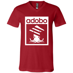 Squid Adobo Unisex Jersey V-Neck T-Shirt