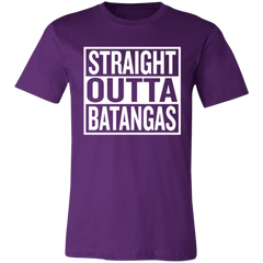 Straight Outta Batangas Unisex Jersey T-Shirt