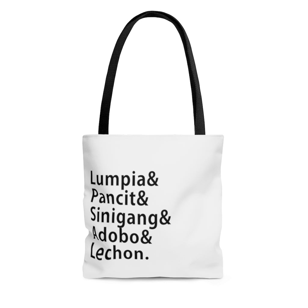 Lumpia Pancit Sinigang Adobo Lechon Tote Bag