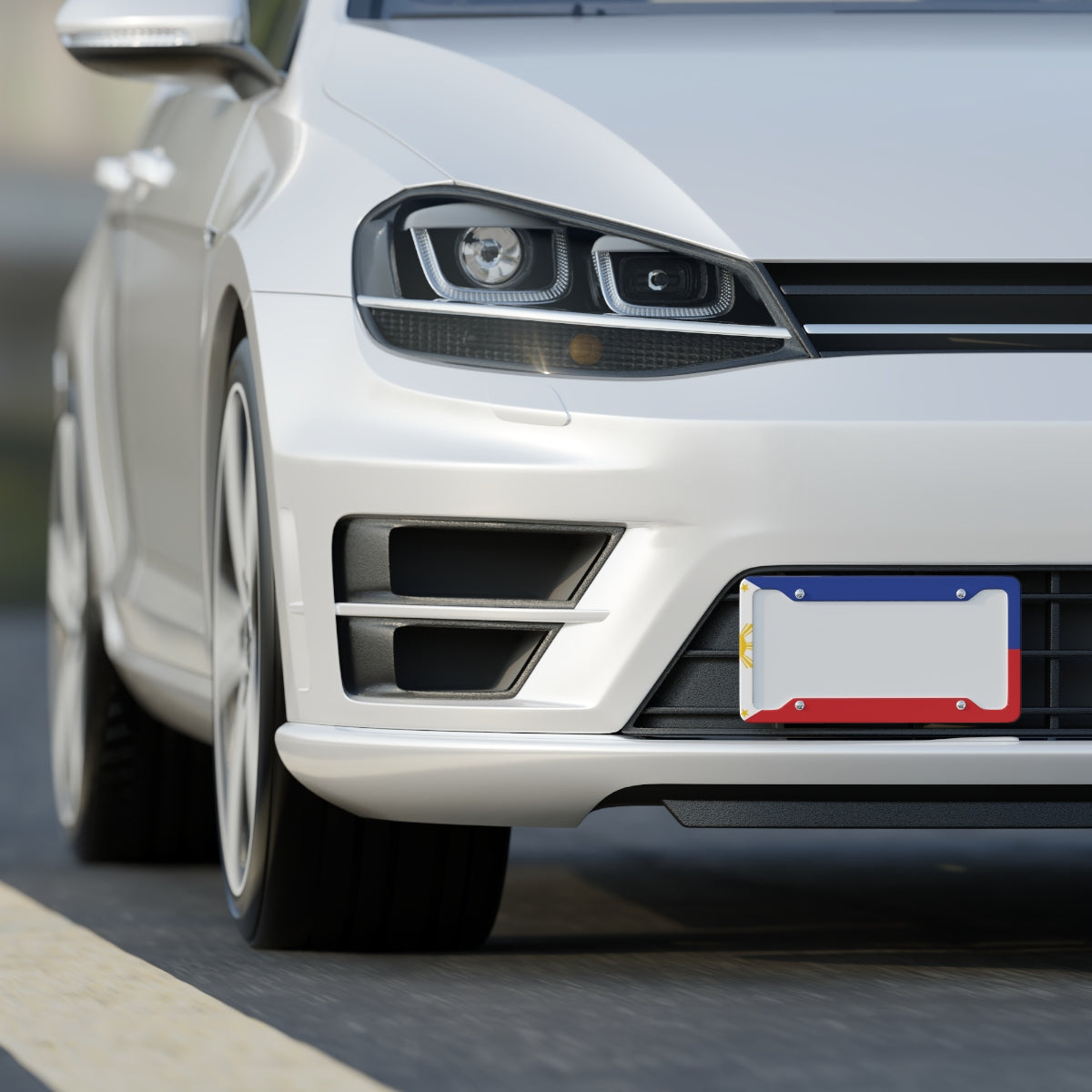 Philippine Flag License Plate Frame